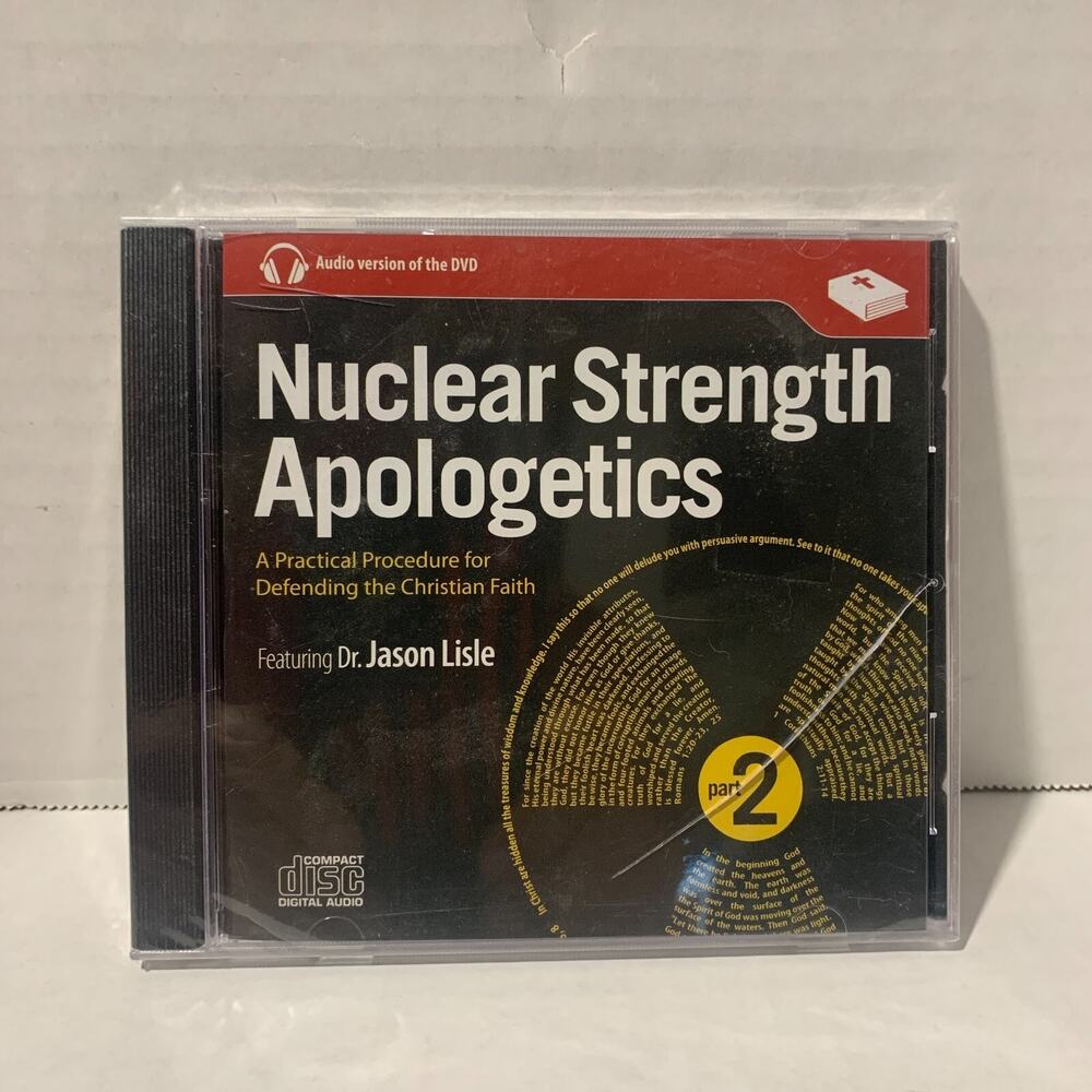 Nuclear Strength Apologetics CD Audio Version Of The DVD Part 2 Brand New